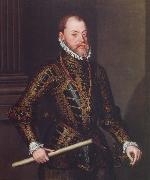 Alonso Sanchez Coello Portrait of Philip II of Spain painting